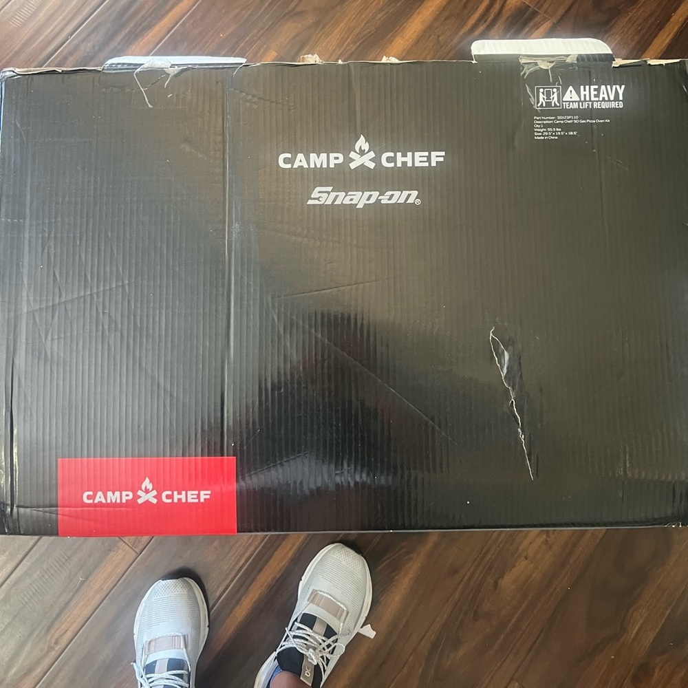 Snap-on Camp Chef pizza oven